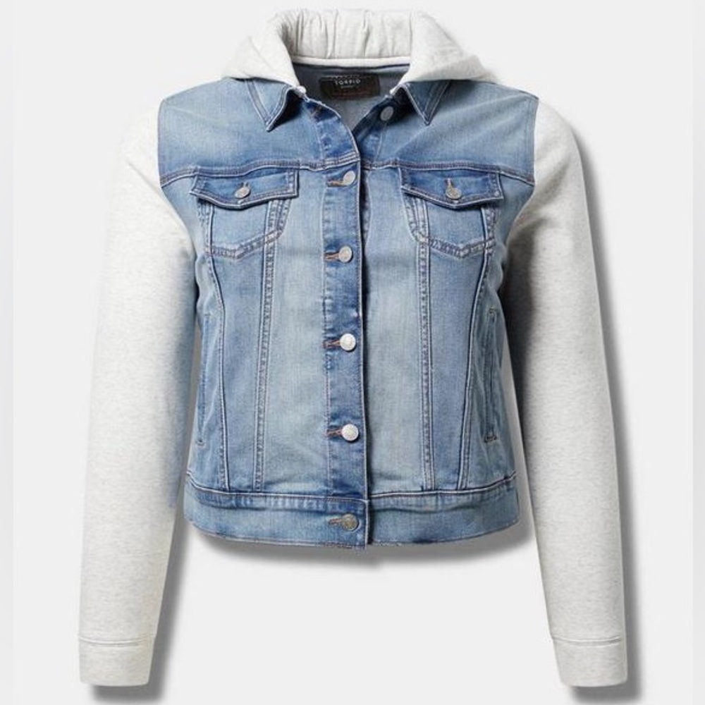 Torrid Denim Trucker Jacket NWOT
